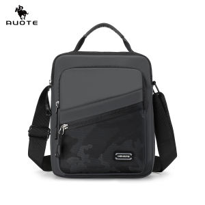 AUOTE กระเป๋าผู้ชายแฟชั่นผ้าลายกระเป๋าสะพายด้านหลังกระเป๋ากระเป๋าลำลองผู้หญิงหลายช่องกันน้ำน้ำหนักเบากันน้ำน้ำหนักเบากระเป๋าถนนสำหรับการเดินทางกลางแจ้ง