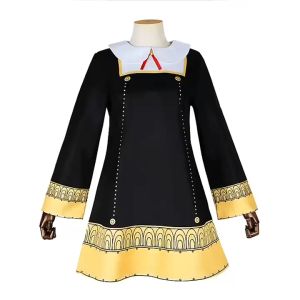 Anime SPY X FAMILY Forger Anya cosplay costumes Cosplay Dress Girls Clothing Headwear Halloween Women Wearing Christmas