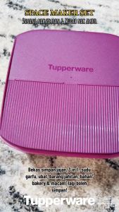 ภาชนะบรรจุอาหาร Tupperware Space Maker 1.6L ราคาต่อ 1 ใบ
