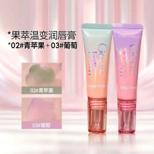 Best Selling Fruit Extract Temperature Change Color Change Lip Balm Moisturizing Lips Can Not Afford Skin Anti-Cracking Pseudo Plain Face White Lip Essence