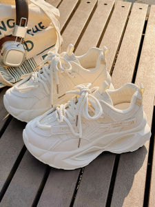 Snake Year New Year Thick Bottom Dad Shoes Womens Spring White Sports Platform Shoes Casual Fashion Sneakers Comfortable