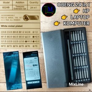 Obeng Set 24in1 Service Reparasi HP Laptop Jam