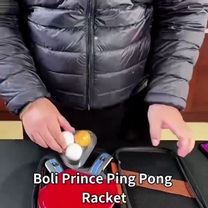 Table Tennis Racket Rubber Ping Pong Paddle Double Face Table Tennis Racket Bat Ping Pong Ball Cover Edge