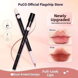 Puco | Lip Liner Brush Lip Plumping 2-head