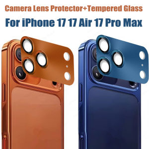 For iPhone 17 Pro Max Metal Camera Tempered Glass for iPhone 17 Air Full Cover Camera Lens Protector for iPhone 17 Pro Cap Cover