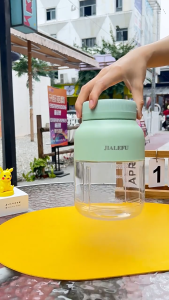 (Ship in 12hrs)Home 1300ML Electric Juice Blender Mixer Squeezer stainless steel cutter head PP food grade plastic gift juice cup