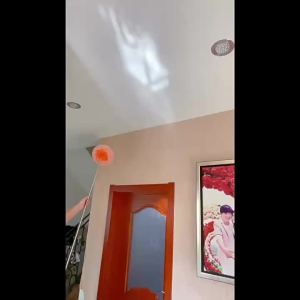 ไม้ถูพื้นดอกทานตะวันสำหรับบ้าน สำหรับปัดฝุ่นเพดาน ไม้ถูพื้นดอกทานตะวันพร้อมก้านขยายสำหรับกำจัดฝุ่น