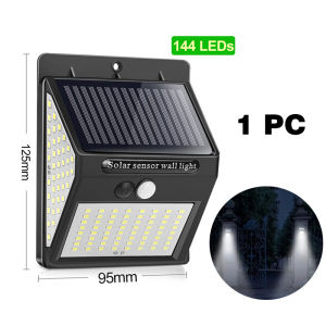 Solar Motion Sensor Wall LightOutdoor Solar Street LampGarden LightingPatio LightPathway LightAuto Dusk to DawnYard Light