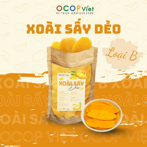 Combo Mít Sấy Giòn Và Xoài Sấy Muối Ớt (Vụn) Ocop Việt – Giòn Cay Cực Dính – Túi 200g - 500g