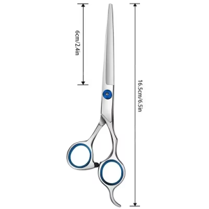 Professional Hairdressing Scissors Stainless Steel Cutting Thinning Barber Shear for Home Salon Use 