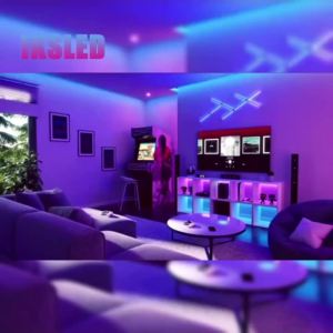 Splicing Light DIY Atmosphere Light RGB Smart Wall Light Voice Control Lamp for Esports Room Bedroom Bar Decoration Night Light