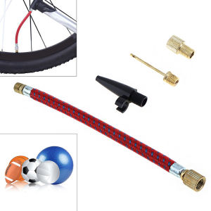 Bộ Vòi Bơm Hơi Bằng Đồng Với Ống Chuyển Đổi Van Presta/Schrader Dành Cho Xe Đạp Đường Trường & Xe Đạp Địa Hình