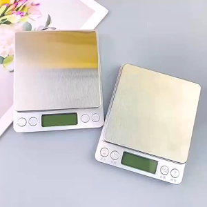 เครื่องชั่งน้ำหนัก ครัว 3kg/0.1g หน้าจอ LCD ความละเอียดสูง เครื่องชั่งอาหาร กิโลดิจิตอล เครื่องชั่งดิจิตอล