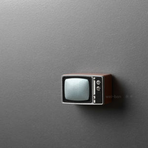 Wohal Retro TV Refrigerator Magnet Personalized Creative Fridge Stamp Iron Filing Tool Kitchen Decorations Static Cling Decals