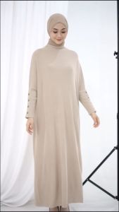 Gamis Batwing Lesti Rajut Lebaran: Kelebihan & Cara Merawat