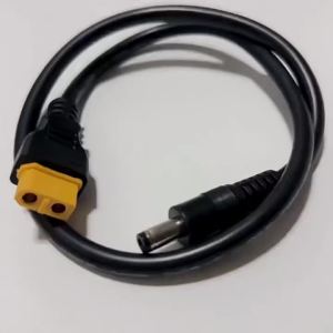 1PC 1.5 ㎡ 30CM XT60 Male/Female Connector To DC5521 DC5525 Power Cable Adaptor For Car Battery Charging Adapter Cables