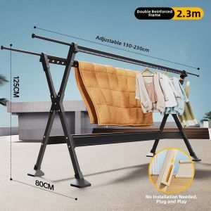 YIXUAN | Multifunctional Extendable Foldable Drying Rack