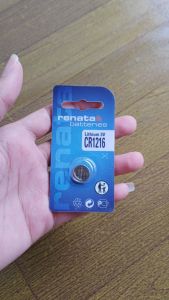 Renata CR 1216 Baterai jam tangan Renata CR1216 Lithium 3V Original