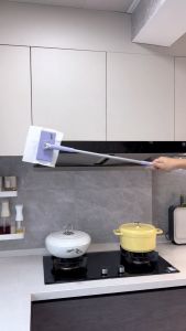 Small Mops for Small Areas Auto Face Towel Replacement Mop Mini Hands-Free Floor and Window Cleaner Dust