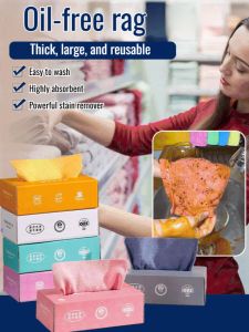 【hot sale】Kitchen Cleaning Wipes Degreasing Wipes Dish Wipes Household Multi-Purpose Wipes