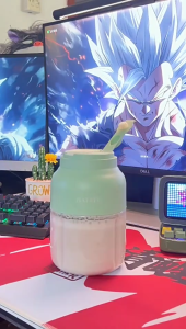 1300ML Portable  Blender  Juice blender  Ice Crusher Cup USB Charging Large Capacity Tonton Barrel