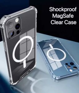Magnetic Shockproof Clear Soft Case For iPhone 14ProMax 14Pro 14Plus iPhone14