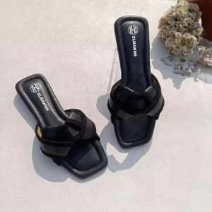 ELHANI88 !! Sandal Flat QUEEN NAHLA / Teplek Wanita Terbaru