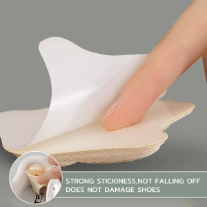 Amoki【Ready in Stock】 1 Pair Heel Protectors Size-Adjustable Cushions with Adhesive Back for Foot Care