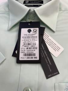 (4M0037)Áo SM San ciaro ngắn tay lai bầu