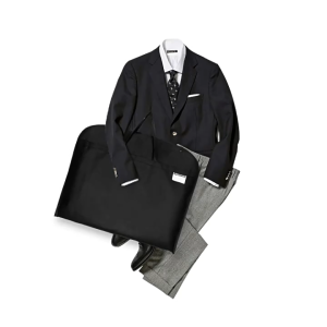 Black Garment Bag Suit Cover Hanging Garment Bags Carry On Hanging Dust Cover For Suit 60x120cm