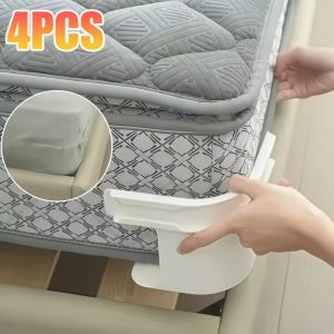 4ชิ้น ที่ยึดมุมผ้าปูที่นอนแบบทนทาน / ที่ยึดผ้าปูที่นอน / ขายึดผ้าห่มที่นอนแบบยึดแน่น / ตัวล็อคผ้าคลุมโซฟากันลื่น / ตัวจับผ้าปูที่นอน