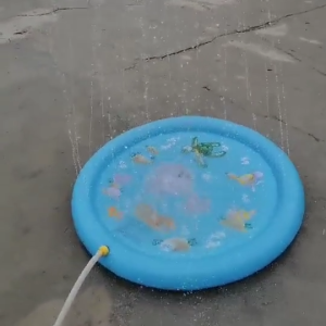 Portable Water Sprinklers Pad Fountain Pad Sprinkler for Indoor Outdoor Swimming Wading Pool Air Pancut Kolam Renang