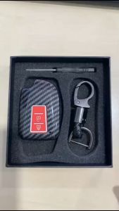 Case Carbon Smartkey Cover Key Kunci Toyota All New Yaris - 7391