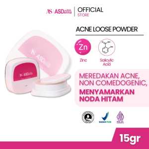 ACNE LOOSE POWDER/BEDAK TABUR UNTUK KULIT BERJERAWAT