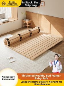 Moisture-Proof Breathable Foldable Bed Frame