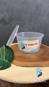Thinwall B 1500 ml ISI 25 PCS / Kotak Makan Foodgrade / Food Container Tempat Kotak Makan Plastik Murah