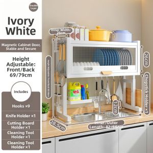 Water Resistant Dust-proof Dish Rack