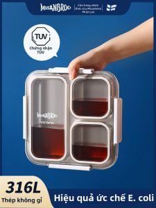Misanbroo | Hộp Cơm Bento Cách Nhiệt Inox