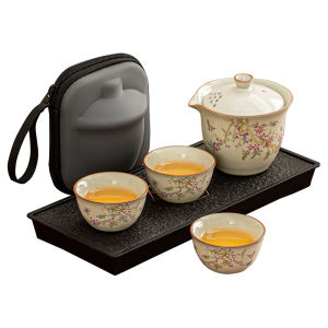 XIANGYE | Heat-Resistant Portable Ceramic Teapot with Filter