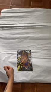 Giấy lụa scan hình xăm khổ lớn – Giấy nến A0 size: 80x110cm - Mỏng dễ bám than chuyển hình sắc nét