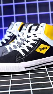 Sepatu Sneakers Boots Pria Kekinian Working S-05 Sneakers Canvas Casual