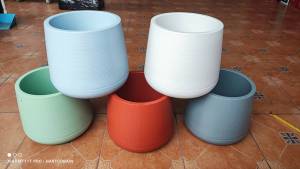 กระถางเบลล่า กระถางยาย่า กระถาง ทรงหยดน้ำ ขนาด 12 นิ้ว สินค้าพร้อมจัดส่ง