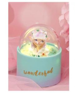 Miniatur Angel Lampu / Hiasan Lampu Meja Karakter Malaikat / Lampu Meja Angel Lucu / Pajangan Import Malaikat Hias