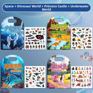 Eduacational Reusable Sticker Book