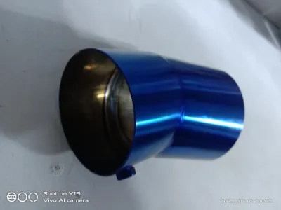 Muffler Tip Mio Soul i 125 Scooter Blue Color