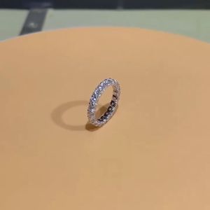 Women Fashion Rings 2.5ct D Color Moissanite Ring for Woman Wedding Jewely with GRA 925 Sterling Sliver Plated 18k White Gold Wedding Band moisannite engagement ring for women