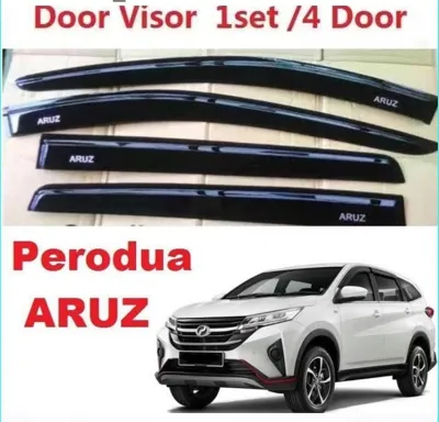 Perodua Aruz airpress door visor big small window visor