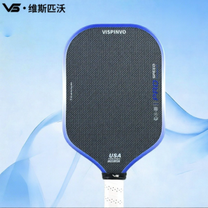 Vispinvo | Carbon Fiber Titanium Hybrid High Elastic 3rd Gen Honeycomb Core Pickleball Paddle