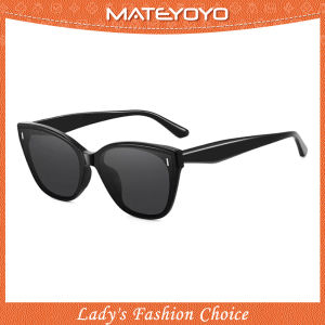 MATEYOYO แว่นตากันแดดสำหรับทุกเพศกรอบแว่นตาแฟชั่นปกป้อง UV400แว่นกันแดดโพลาไรซ์ TAC ตาแว่นตานิรภัยแว่นตากันแดดสำหรับผู้ชายผู้หญิงขับรถปีนเขา