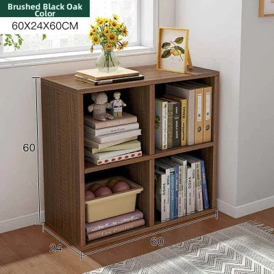 MEISITEKEKE | Bookshelf Storage Cabinet Wooden Bookcase